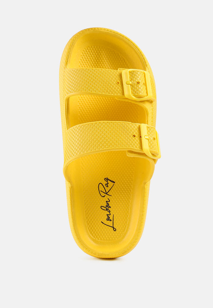 loma hovercraft buckled slides by ruw#color_yellow