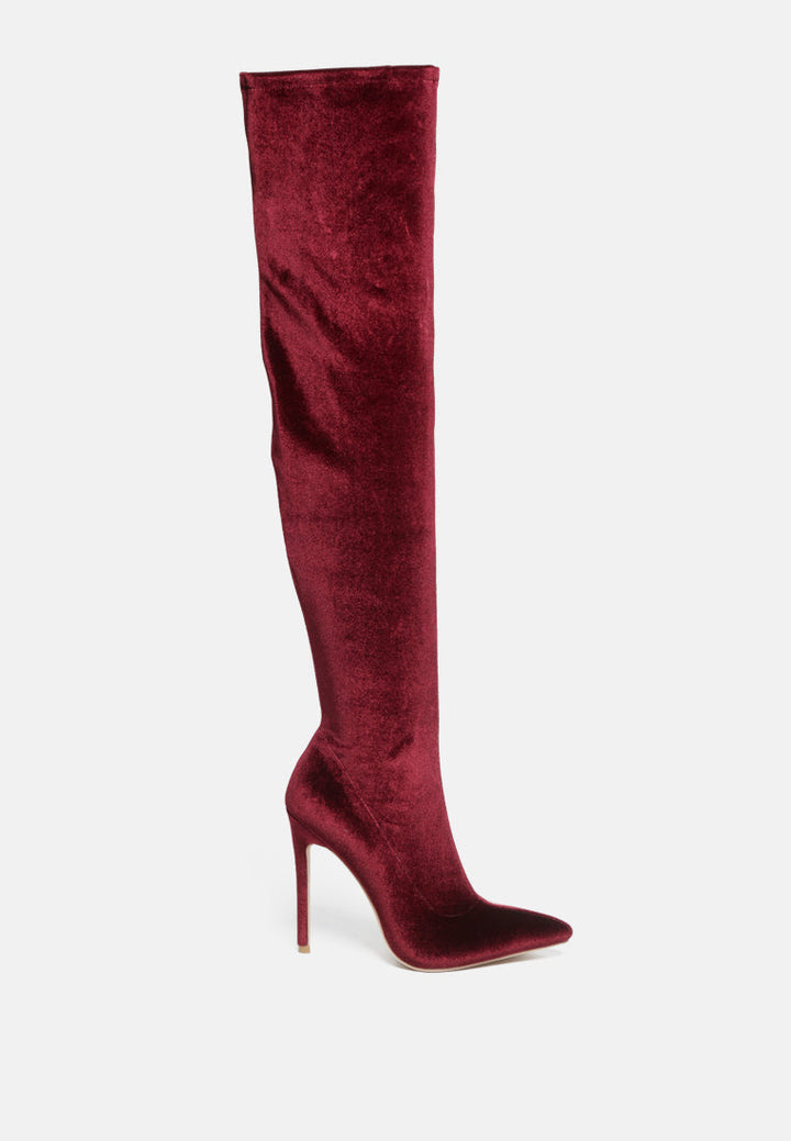 madman over-the-knee boot by ruw#color_burgundy