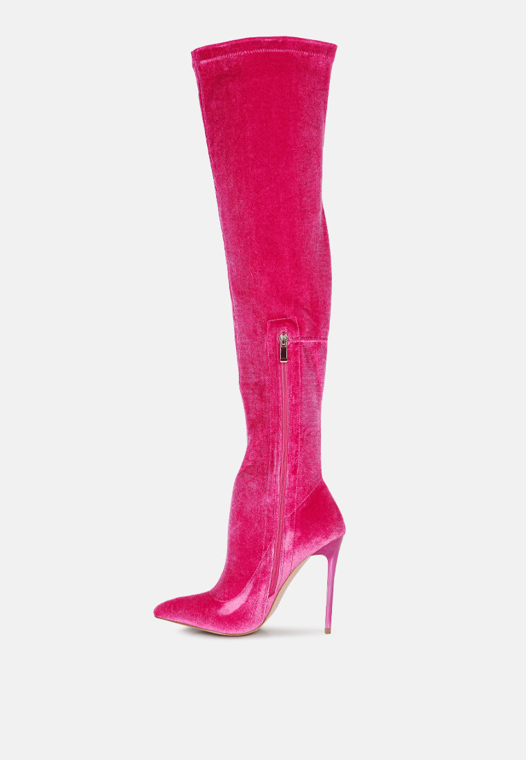 madman over-the-knee boot by ruw#color_fuchsia