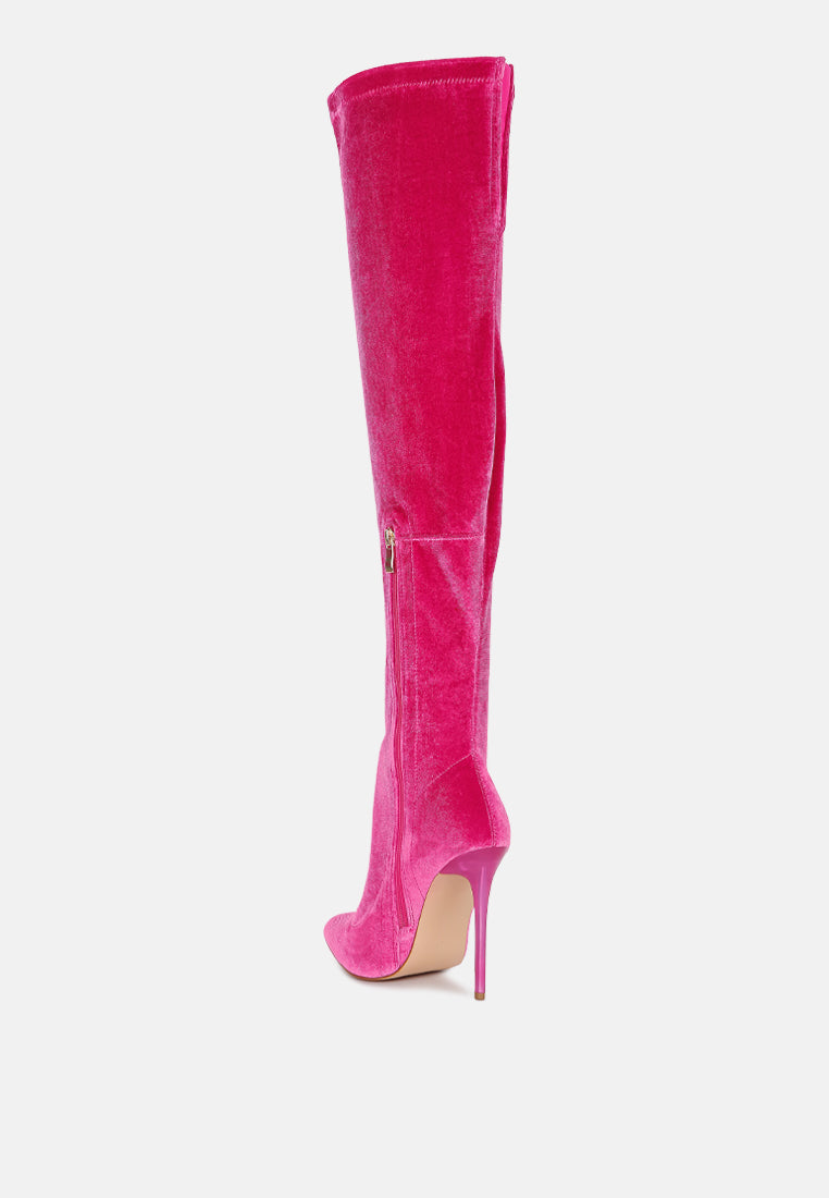 madman over-the-knee boot by ruw#color_fuchsia