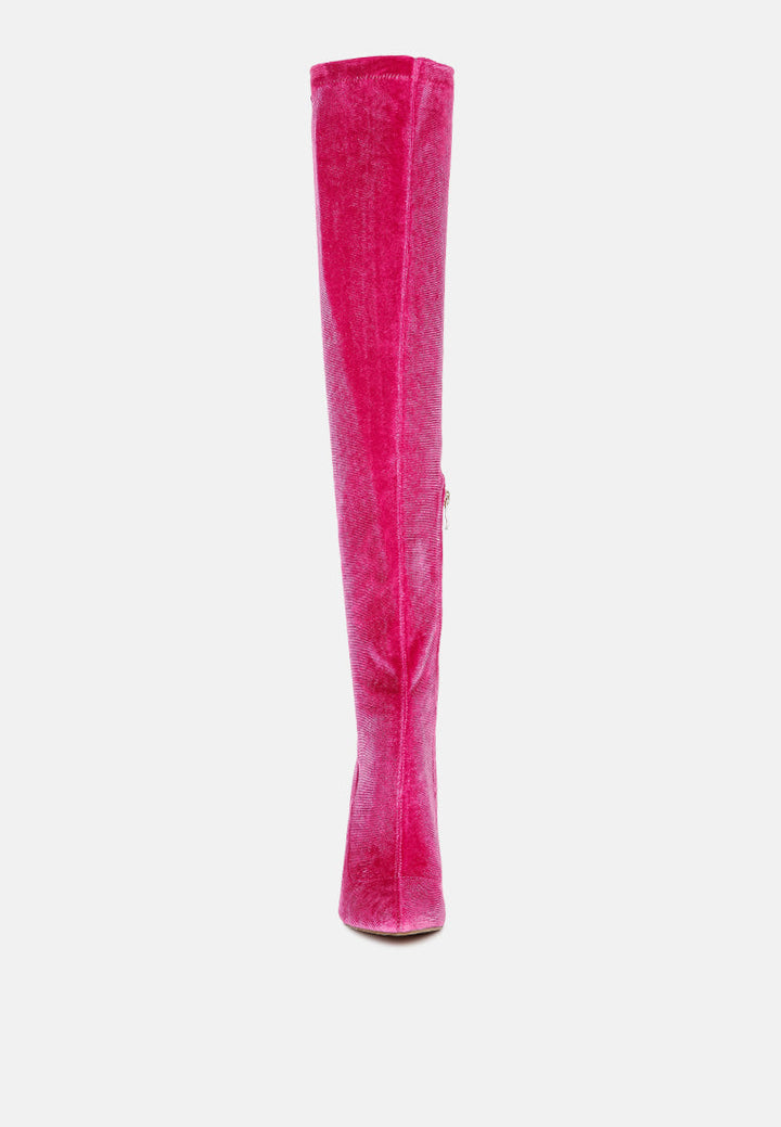 madman over-the-knee boot by ruw#color_fuchsia