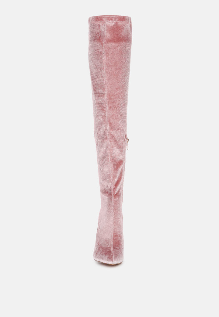 madman over-the-knee boot by ruw#color_rose