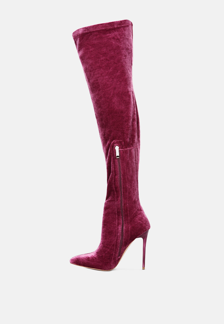 madman over-the-knee boot by ruw#color_purple