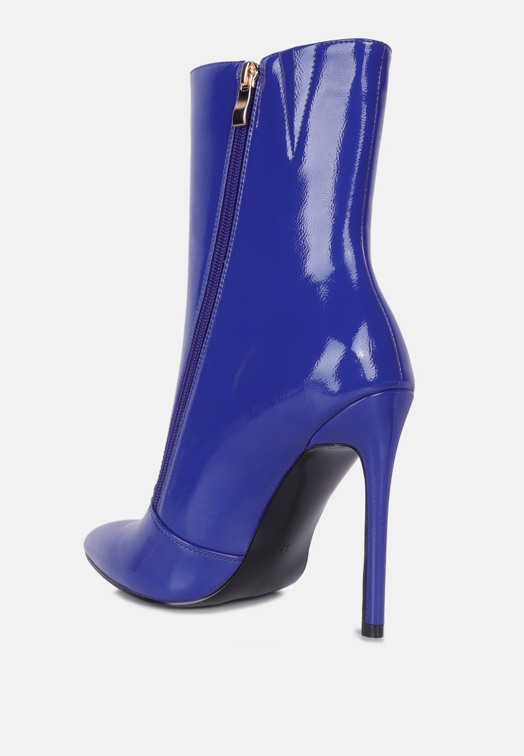 mania high heeled ankle boots by ruw#color_dark-blue