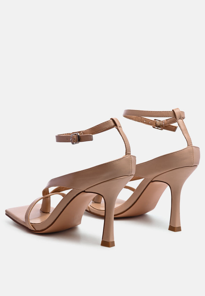 marcia ankle strap mid heel sandals by ruw#color_nude