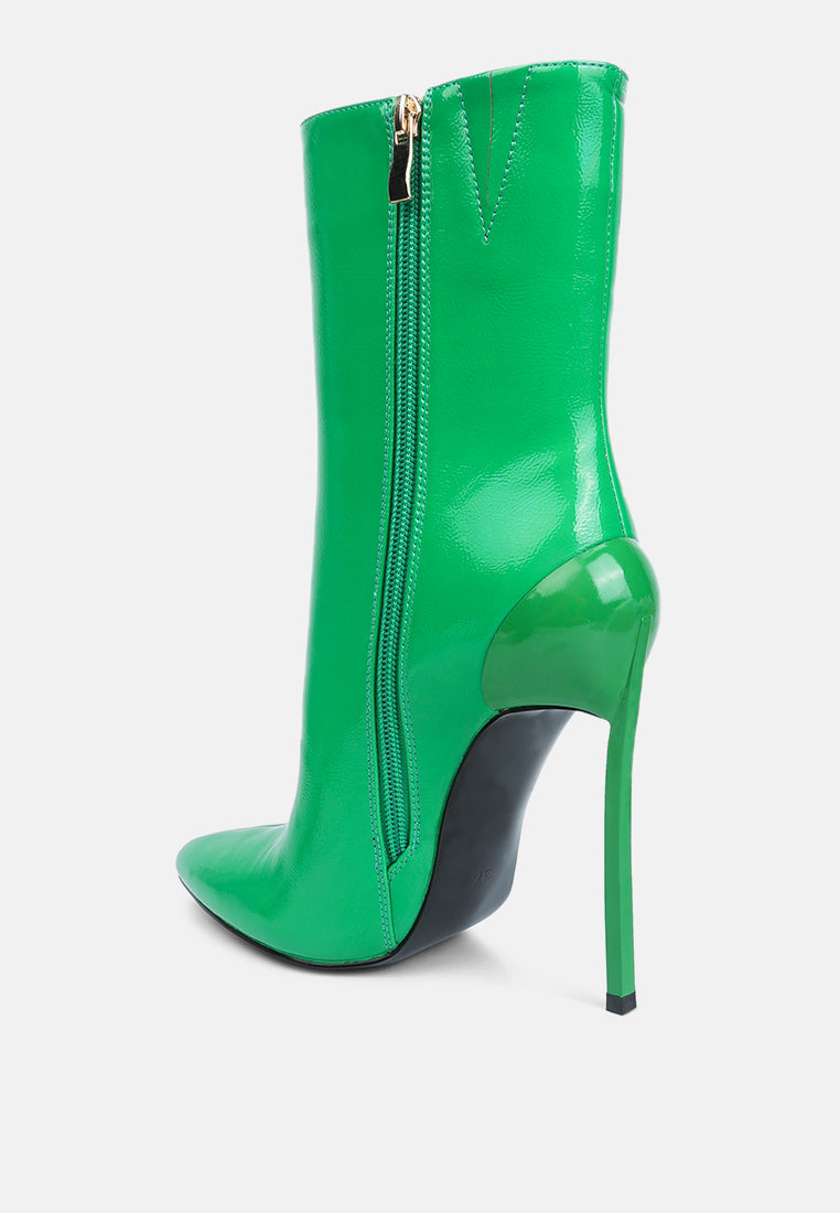 mercury stiletto ankle boots by ruw#color_green