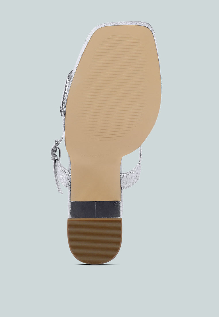 merengue sandal by ruw#color_silver