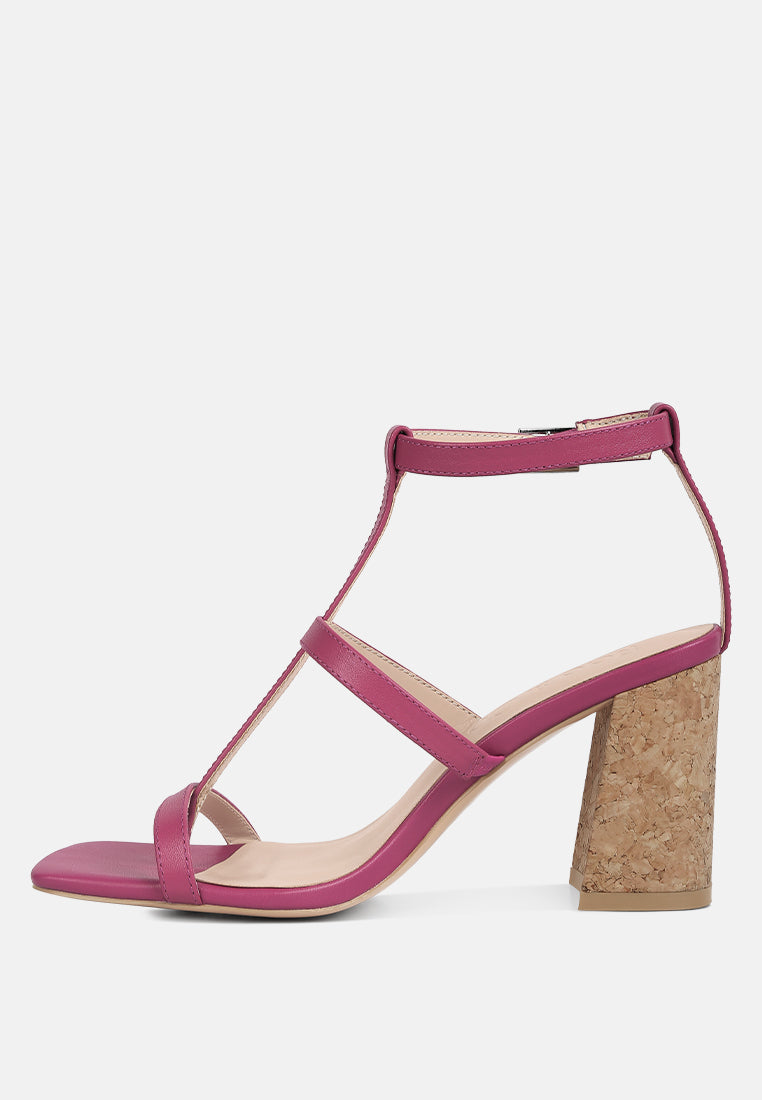 mirabella open square toe block heel sandals by ruw#color_fuchsia