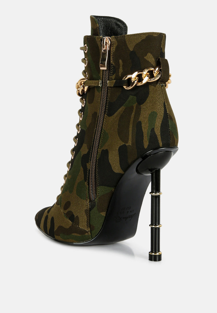 moulin ringed stiletto camouflage ankle boot by ruw#color_dark-green