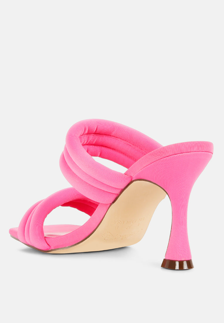 new crush quilted spool heel sandals by ruw#color_fuchsia