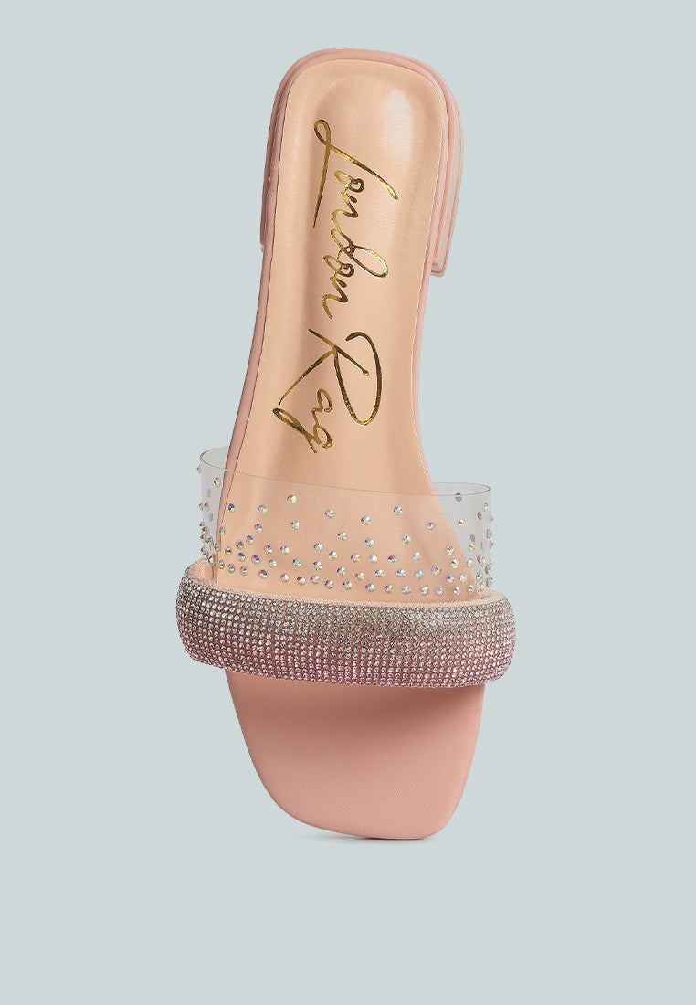 old flame low strack heel sandals by ruw#color_pink