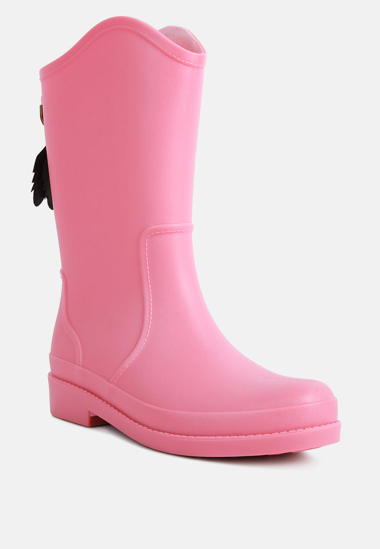 overcloud stylish rainboots by ruw#color_pink