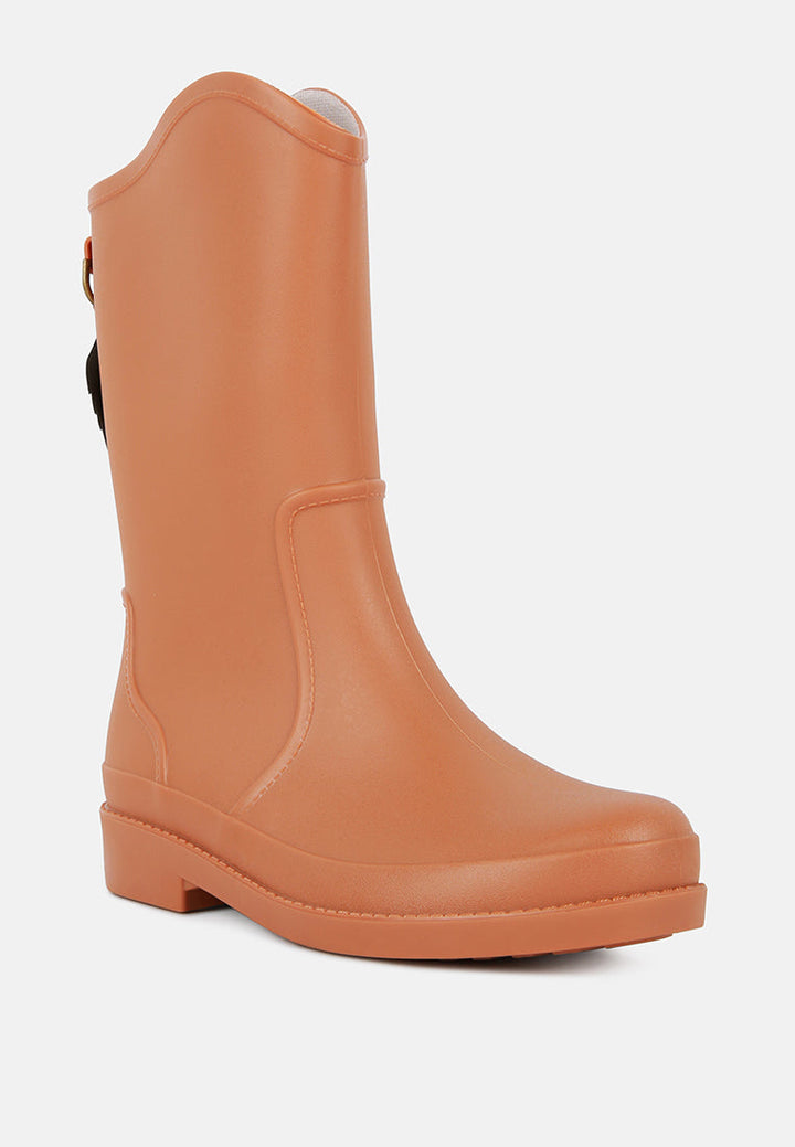 overcloud stylish rainboots by ruw#color_tan