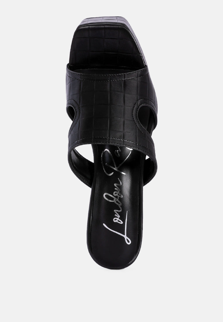 pda croc high heel platform sandals by ruw#color_black