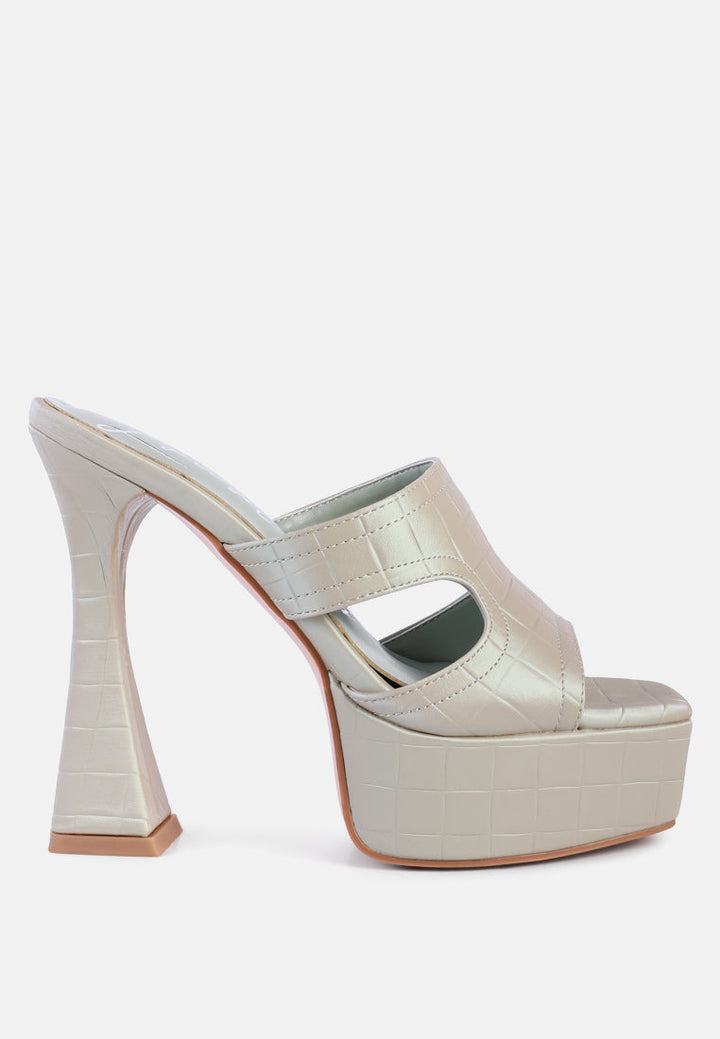 pda croc high heel platform sandals by ruw#color_mint
