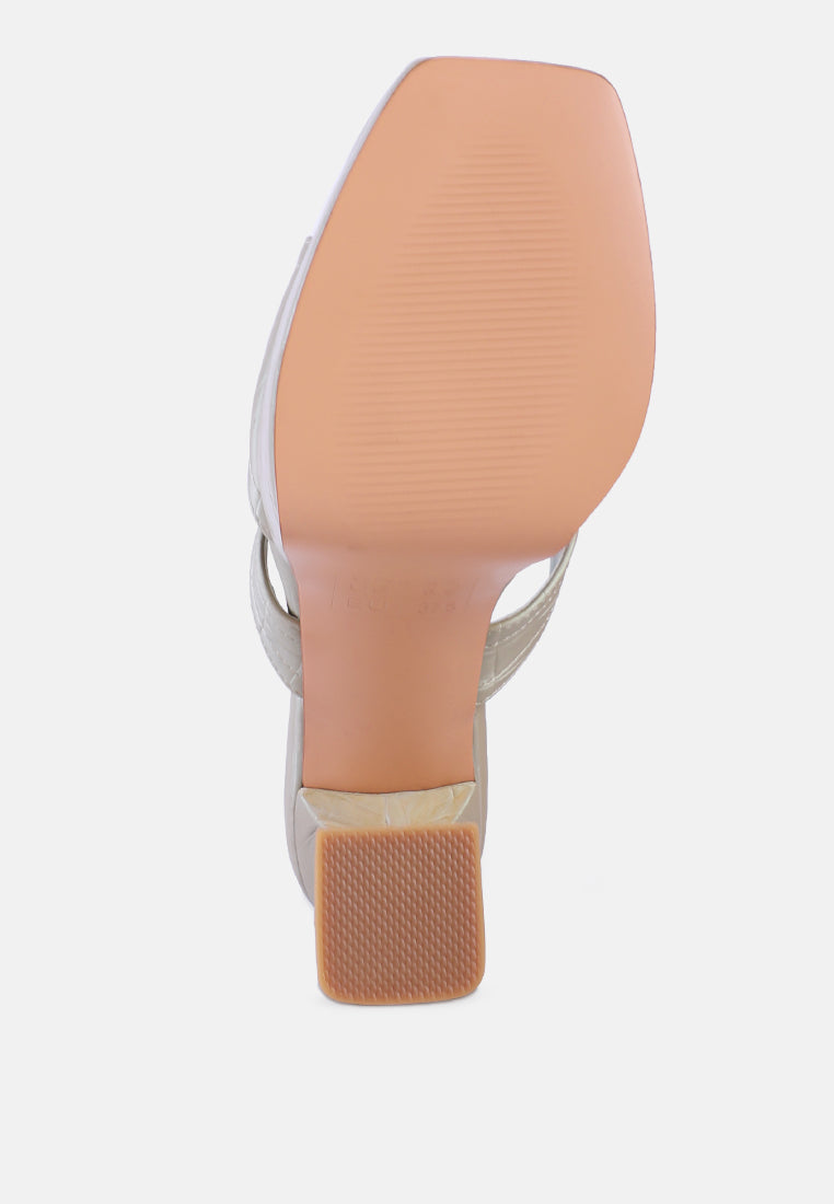 pda croc high heel platform sandals by ruw#color_mint