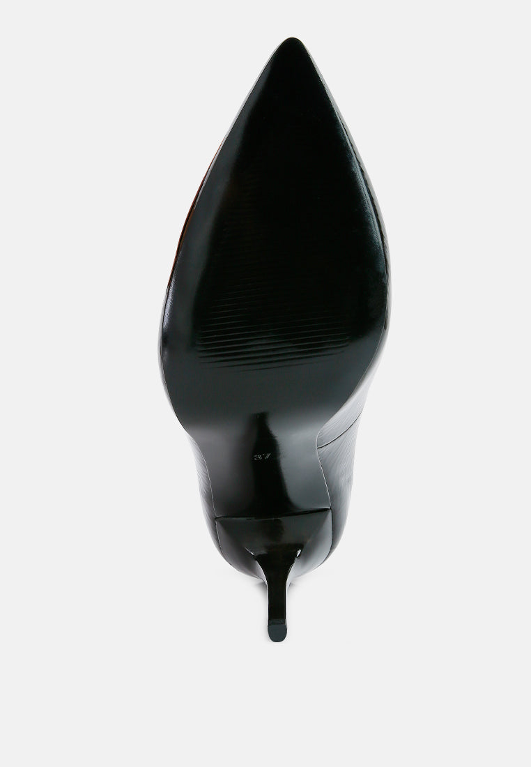 personated stiletto heel pumps by ruw#color_black