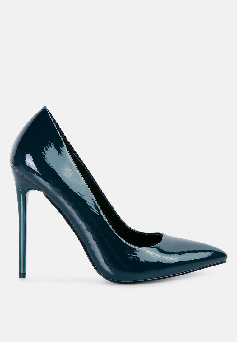 personated stiletto heel pumps by ruw#color_blue