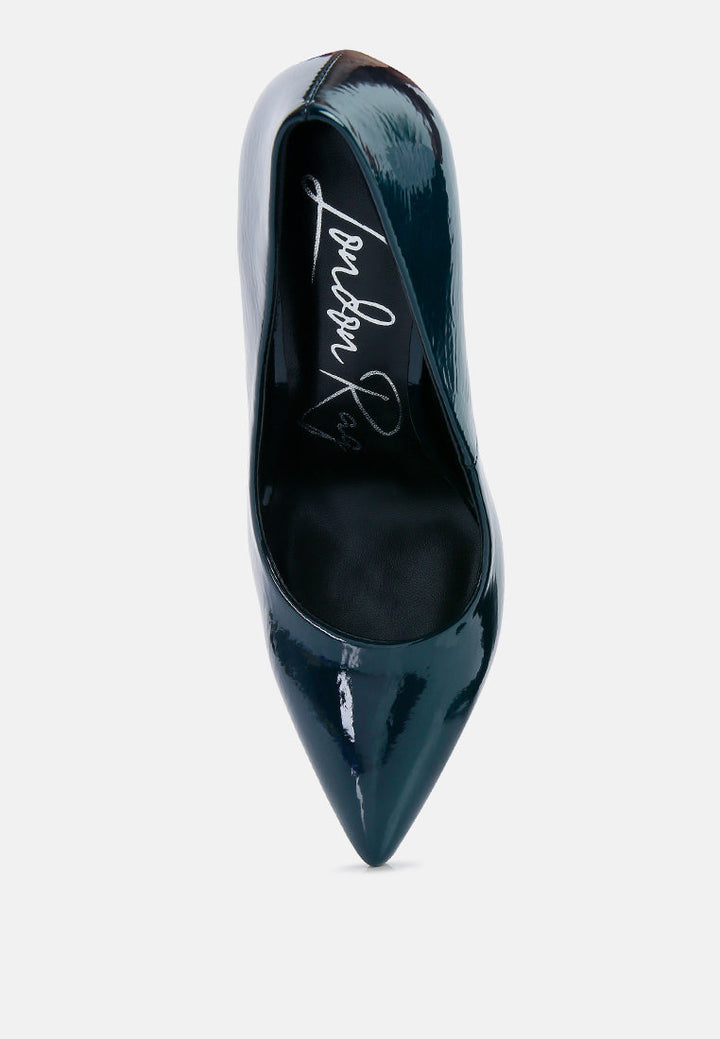 personated stiletto heel pumps by ruw#color_blue