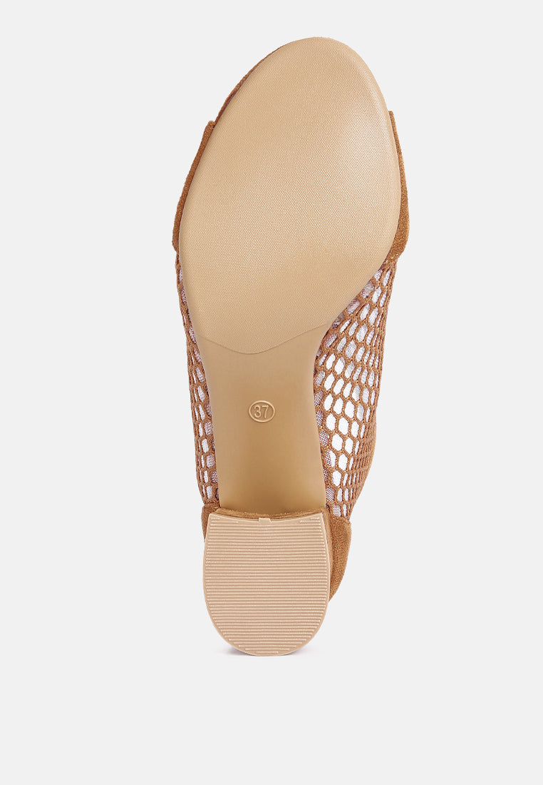 pine barrens mesh sandals by ruw#color_tan
