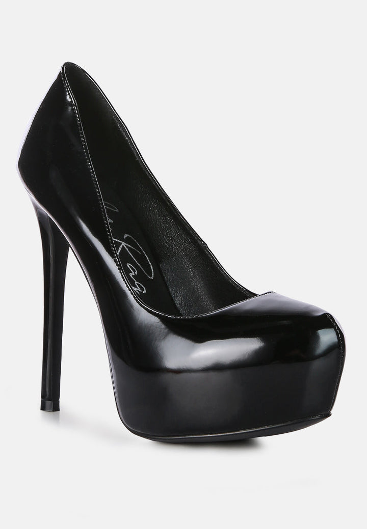 pismis patent faux leather stiletto pumps by ruw#color_black