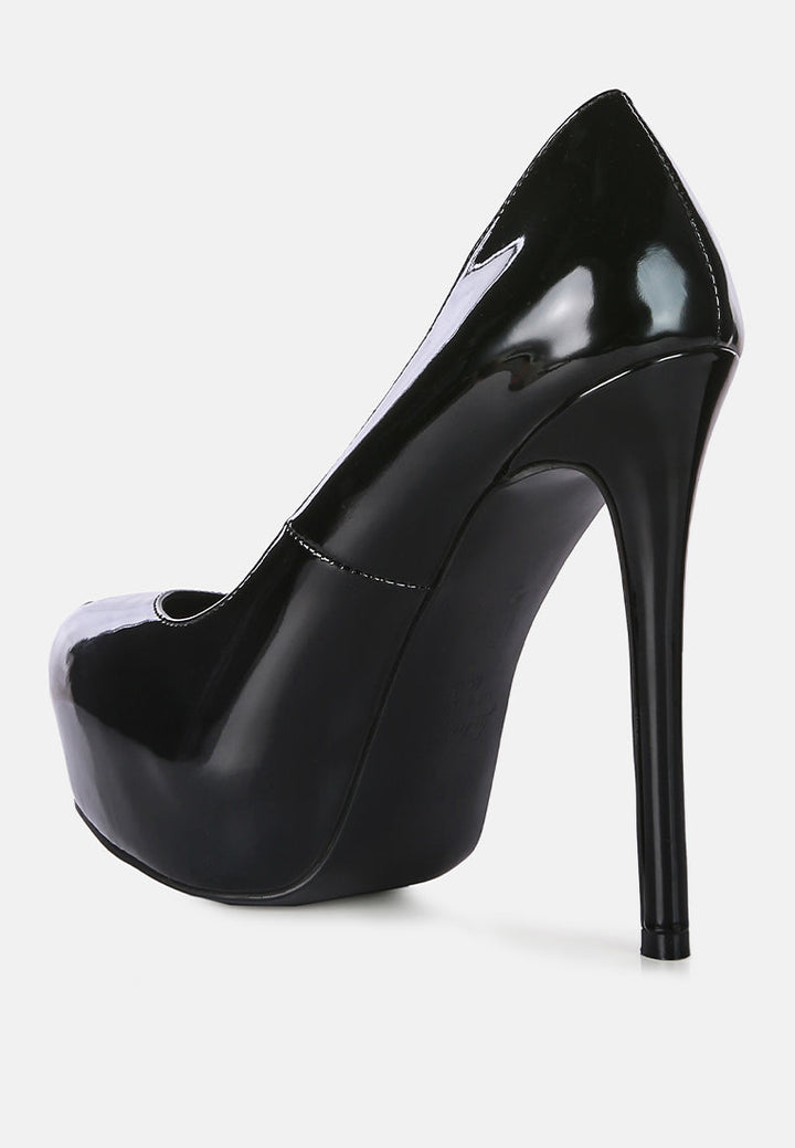 pismis patent faux leather stiletto pumps by ruw#color_black