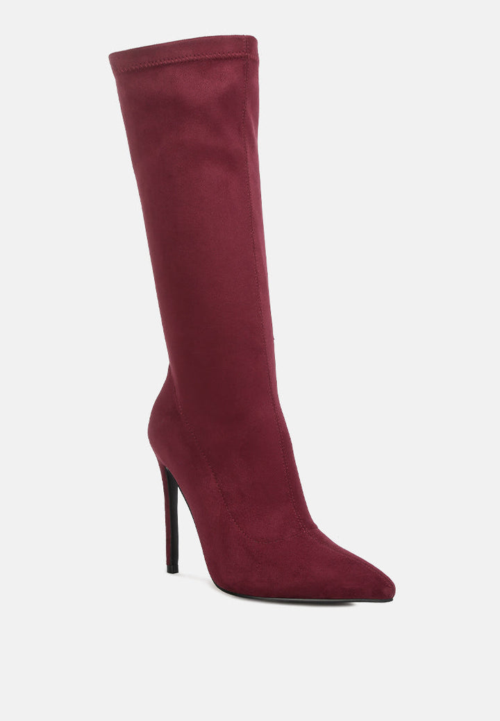 playdate high heeled calf boots by ruw#color_burgundy