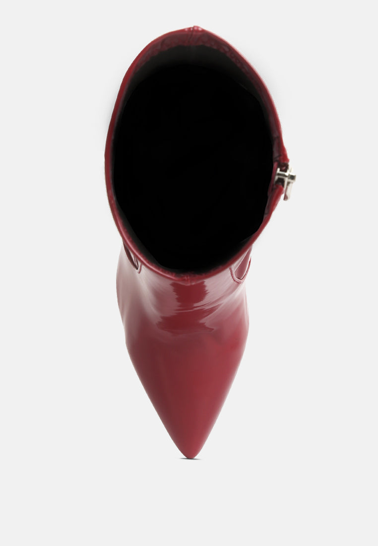 pluto block heel stiletto ankle boot by ruw#color_burgundy