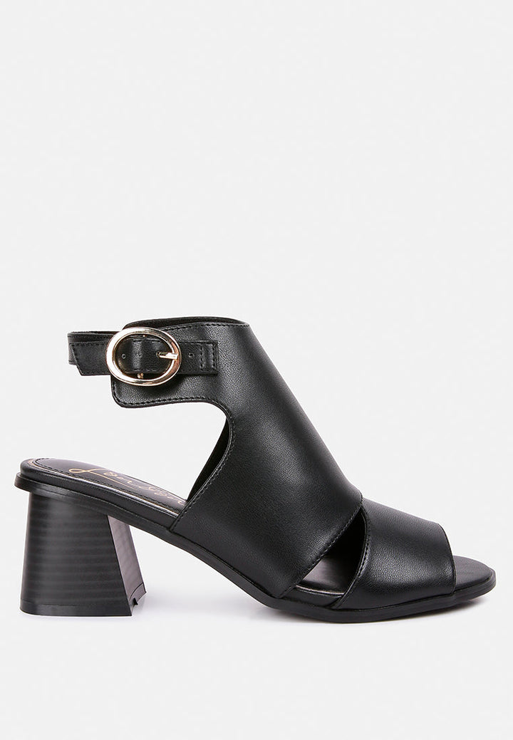 polessi pin buckle ankle mules by ruw#color_black