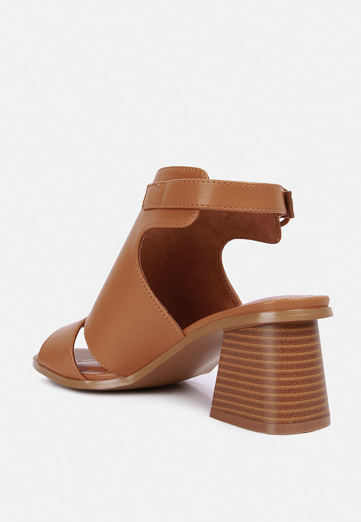polessi pin buckle ankle mules by ruw#color_tan
