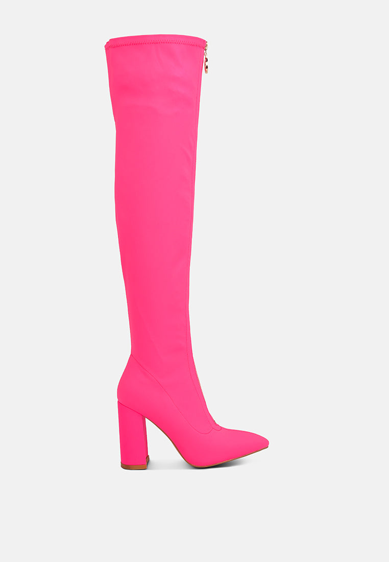 ronettes over-the-knee boot by ruw#color_fushia