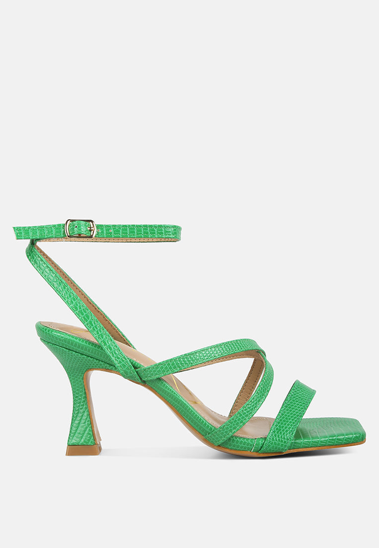 serling croc spool heel sandals by ruw#color_green