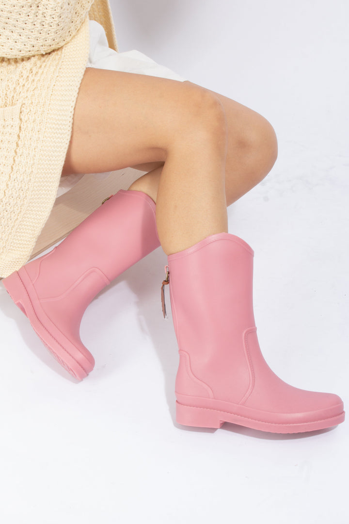 overcloud stylish rainboots by ruw#color_pink