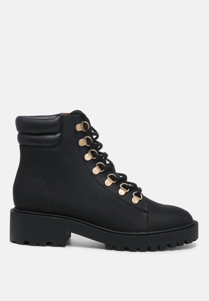 shirly soft leather lace-up boots by ruw#color_black