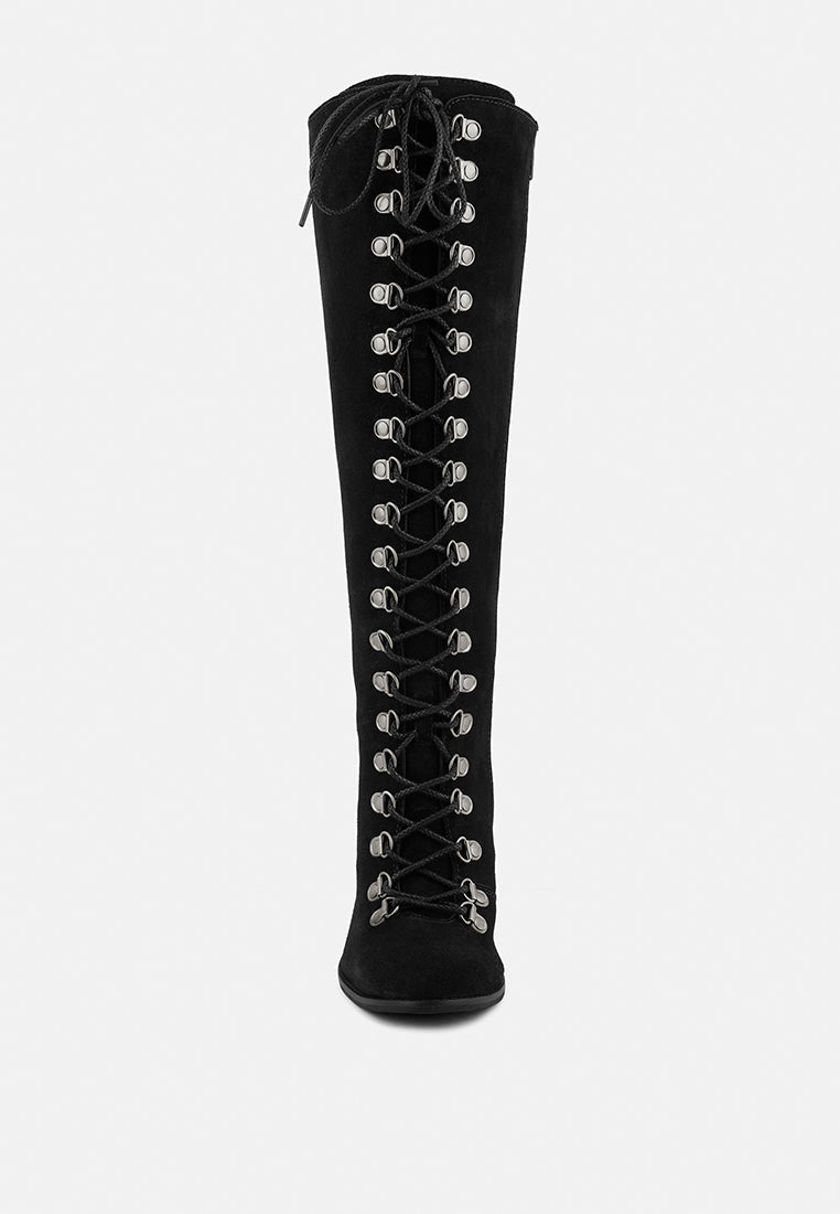 street-slay antique heeled calf boot by ruw#color_black