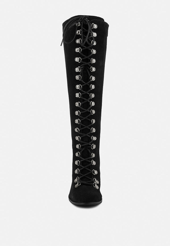 street-slay antique heeled calf boot by ruw#color_black