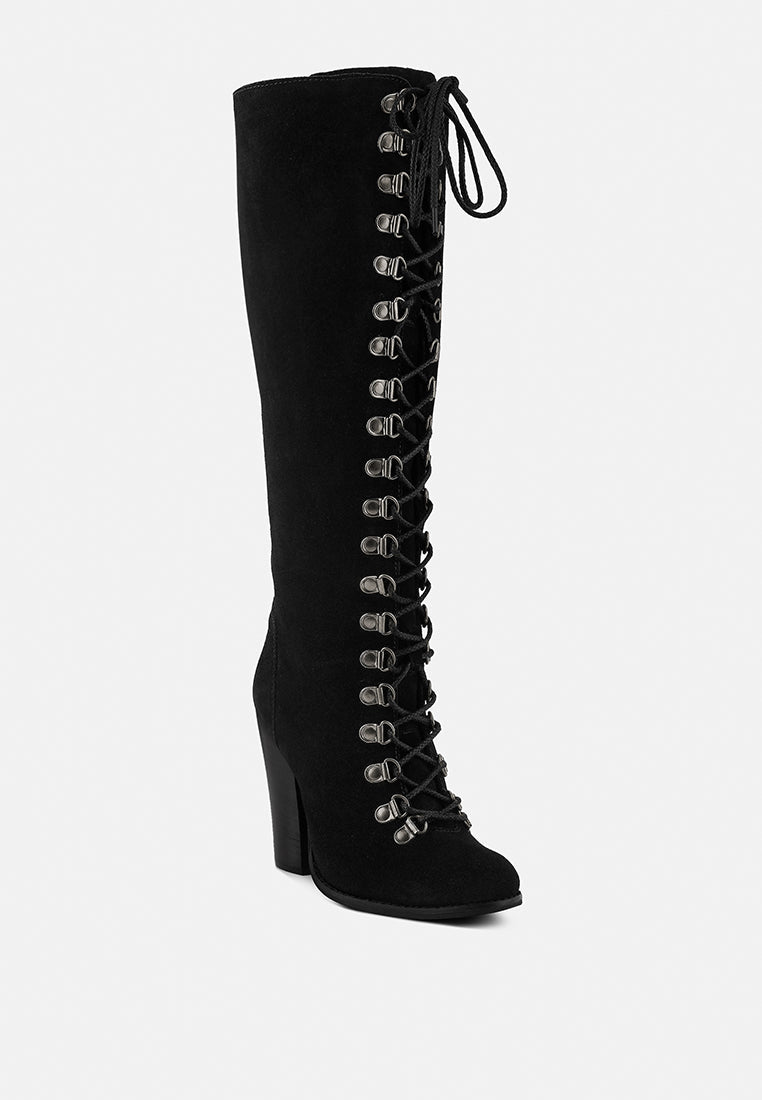street-slay antique heeled calf boot by ruw#color_black