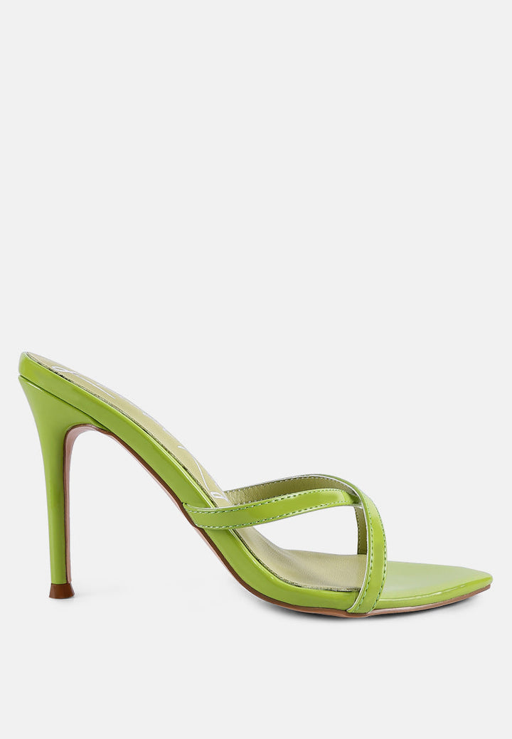 spellbound high heel pointed toe sandals by ruw#color_avocado