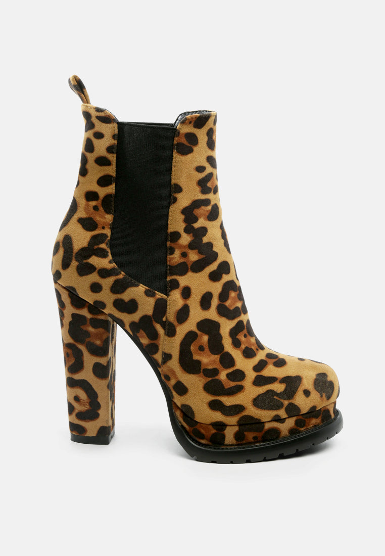 spire suede block heeled boots by ruw#color_leopard