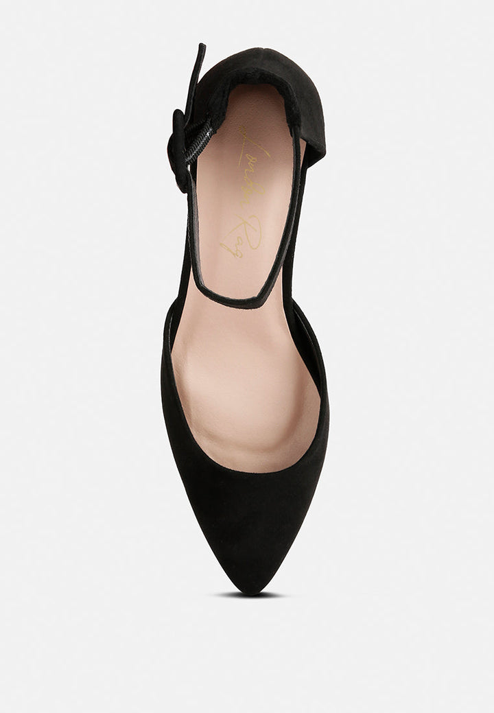 stroot mid block heel sandals by ruw#color_black