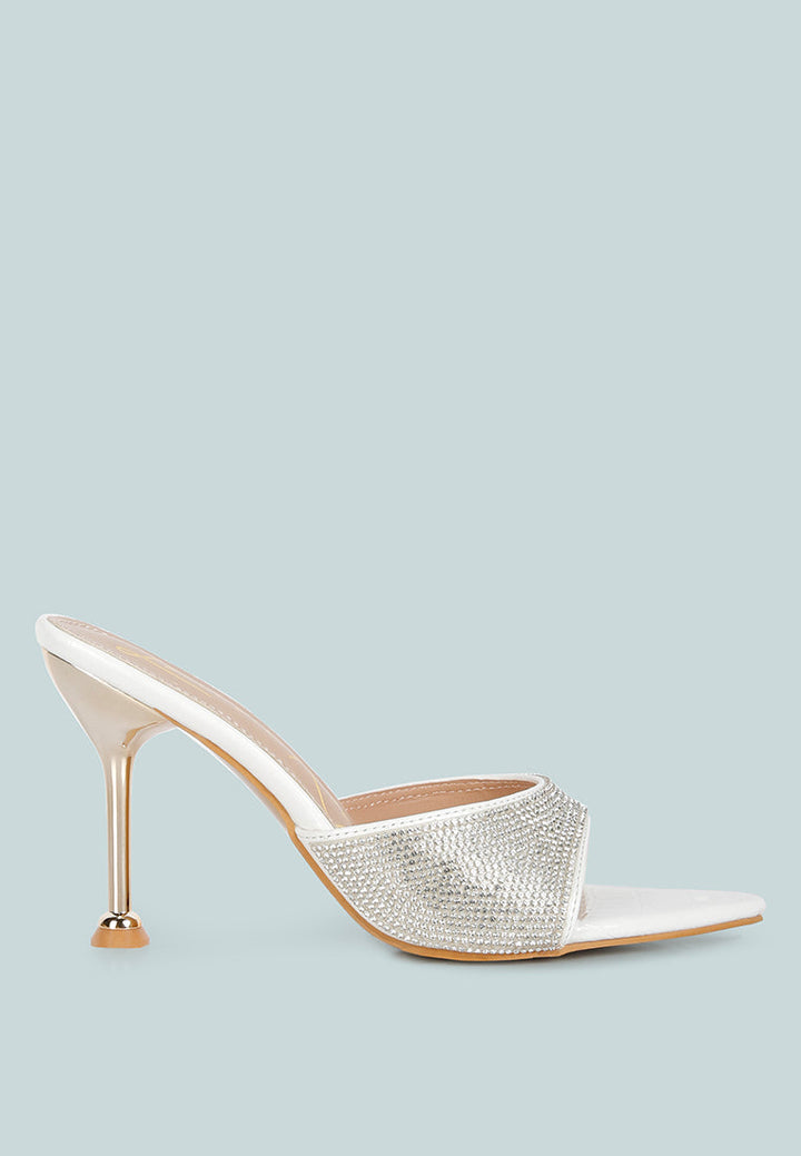 sundai rhinestone embellished stiletto sandals by ruw#color_white