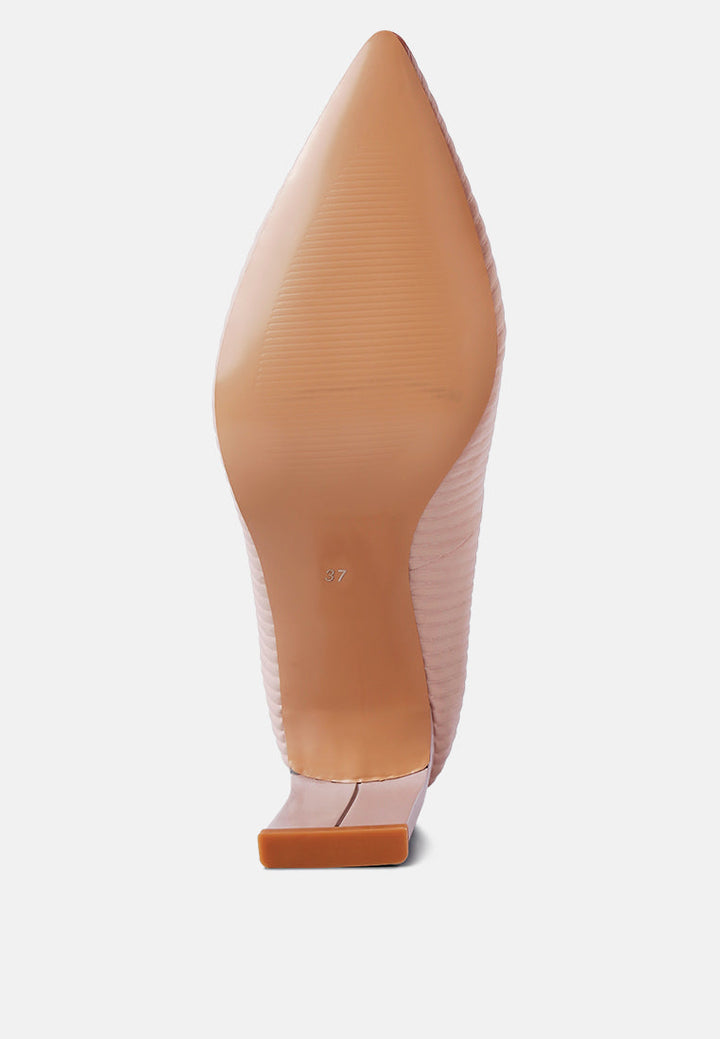 tickles italian block heel pumps by ruw#color_beige