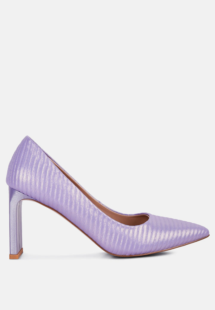 tickles italian block heel pumps by ruw#color_purple