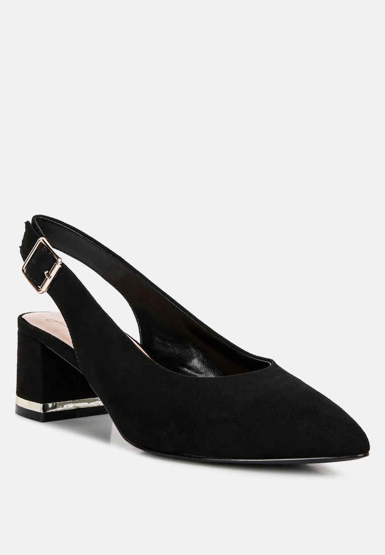 top job micro suede slingback sandals by ruw#color_black