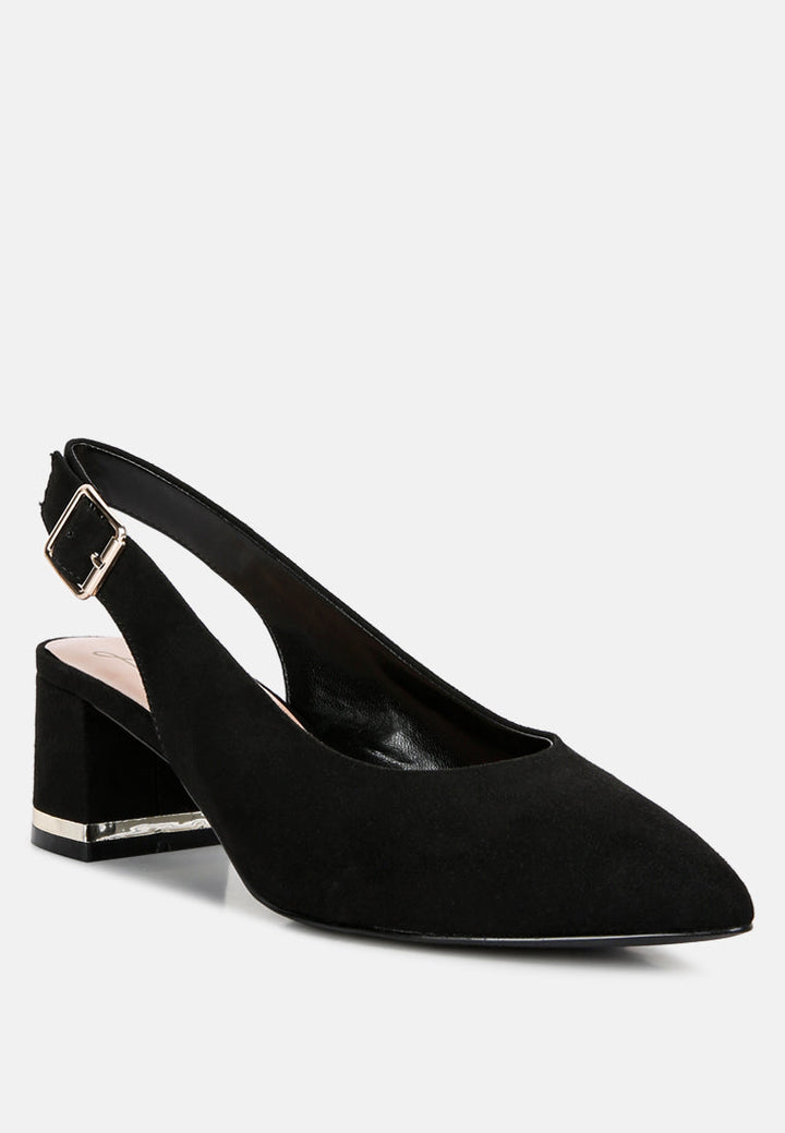 top job micro suede slingback sandals by ruw#color_black