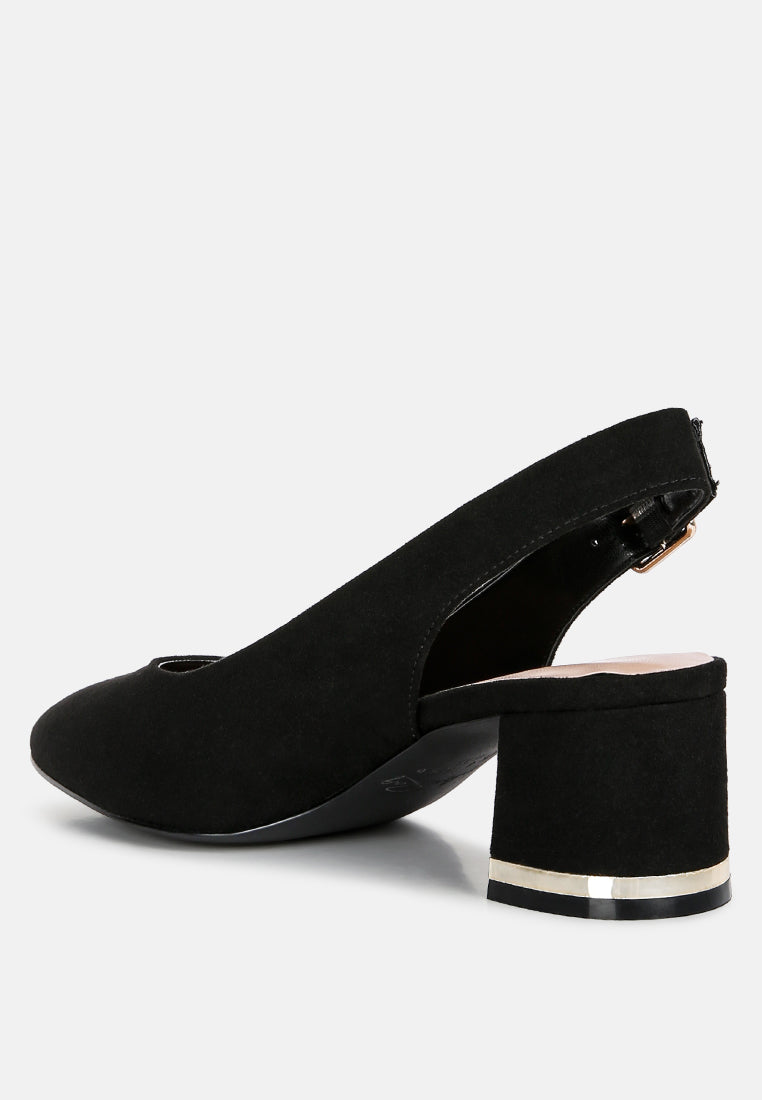 top job micro suede slingback sandals by ruw#color_black