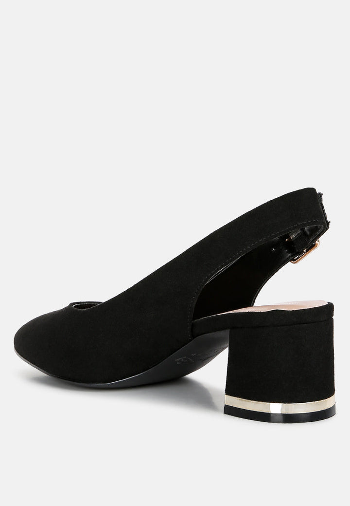 top job micro suede slingback sandals by ruw#color_black