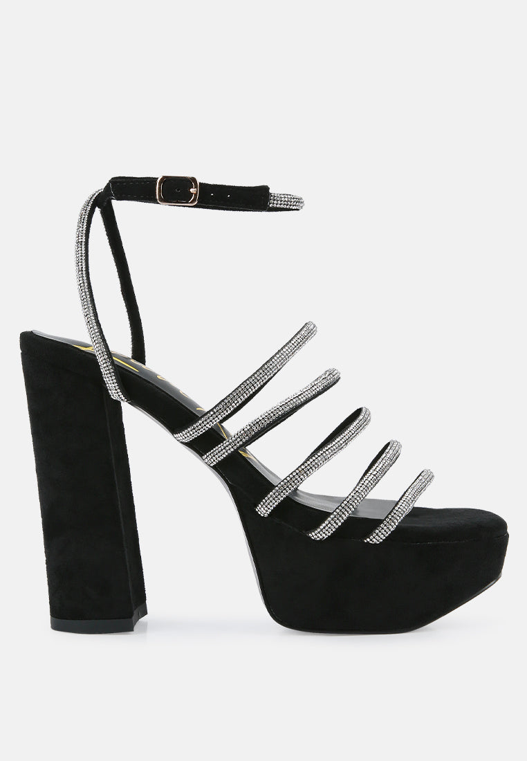 tricks high block heel sandals by ruw#color_black