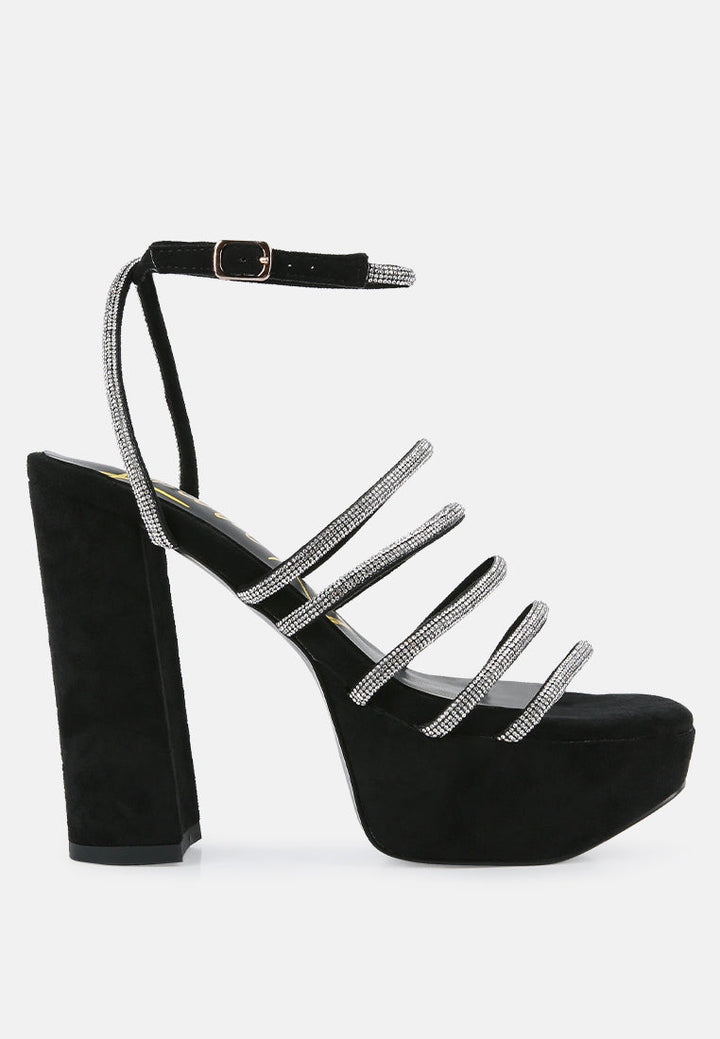 tricks high block heel sandals by ruw#color_black