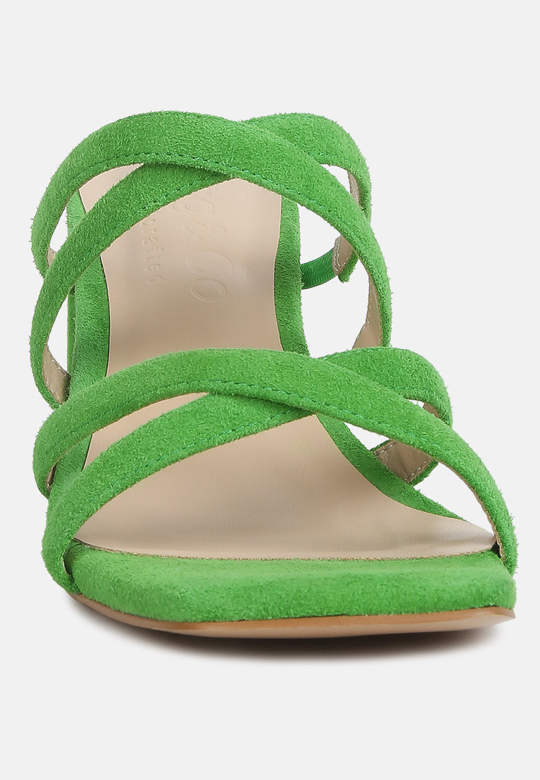 valentina strappy casual block heel sandals by ruw#color_mint-green